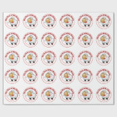 羊の漫画の年 ラッピングペーパー (フラット)