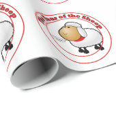 羊の漫画の年 ラッピングペーパー (ロールコーナー)