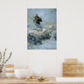 羊の牧者、Storm by Newell Convers Wyeth ポスター (キッチン)