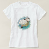 羊の生活 – ONE Tシャツ (デザイン正面)