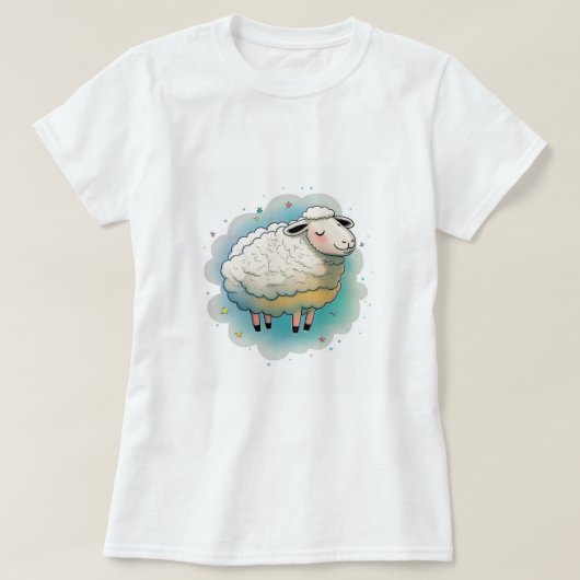 羊の生活 – ONE Tシャツ (デザイン正面)