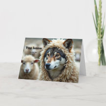 羊の皮のサポートカード