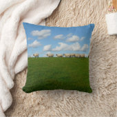 羊の群れ クッション (ブランケット)