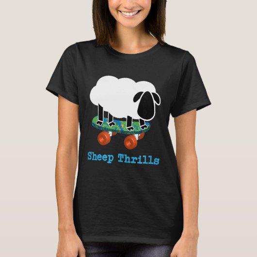 羊の群れ Tシャツ (正面)