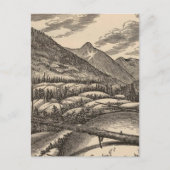 羊の背 ポストカード (正面)