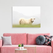 羊の自然写真 キャンバスプリント (インサイチュ (リビング))