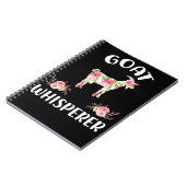 羊の花の羊のささやきの達人 バックスの専門家 子ども カプリン ノートブック (左側)