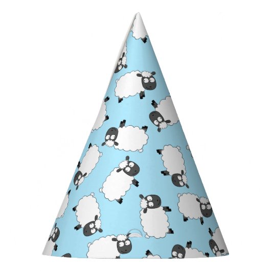 羊の誕生日パーティーかわいい漫画パーティー帽子 パーティーハット (左)