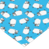 羊の誕生日パーティーかわいい漫画 テーブルクロス (アングル)