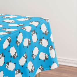 羊の誕生日パーティーかわいい漫画 テーブルクロス