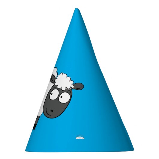 羊の誕生日パーティーかわいい漫画 パーティーハット (右)