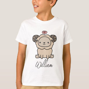 羊の誕生日パーティーに名前を追加,羊の恋人の贈り物 Tシャツ
