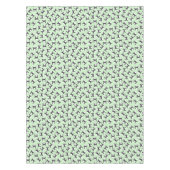 羊の誕生日パーティーグリーン テーブルクロス (正面)