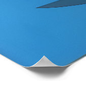 羊の警察官 | AIアートポスター ポスター (角)