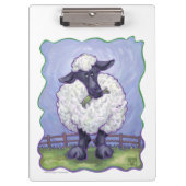 羊の贈り物とアクセサリー クリップボード (正面)