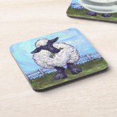 羊の贈り物とアクセサリー コースター (左側)