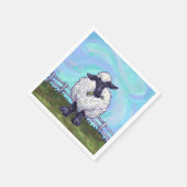 羊の贈り物とアクセサリー スタンダードカクテルナプキン (角)