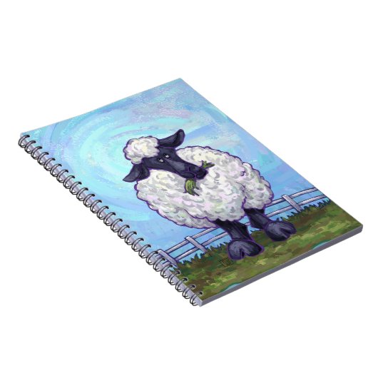 羊の贈り物とアクセサリー ノートブック (右側)