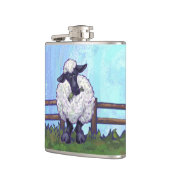 羊の贈り物とアクセサリー フラスク (左)