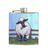 羊の贈り物とアクセサリー フラスク (正面)