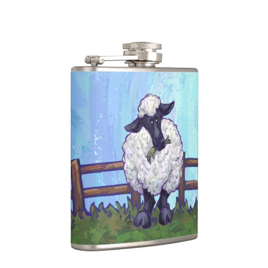 羊の贈り物とアクセサリー フラスク (右)
