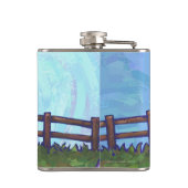 羊の贈り物とアクセサリー フラスク (裏面)