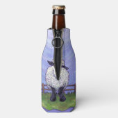 羊の贈り物とアクセサリー ボトルクーラー (ボトル裏面)