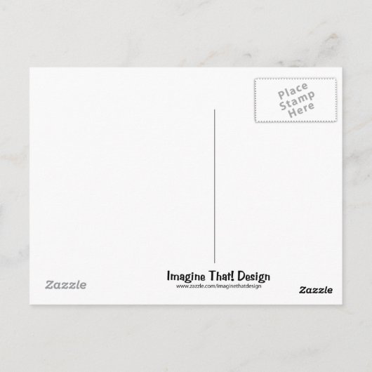 羊の贈り物とアクセサリー ポストカード (裏面)