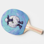 羊の贈り物とアクセサリー 卓球ラケット (横)