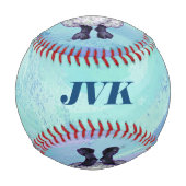 羊の贈り物とアクセサリー 野球ボール (裏面)