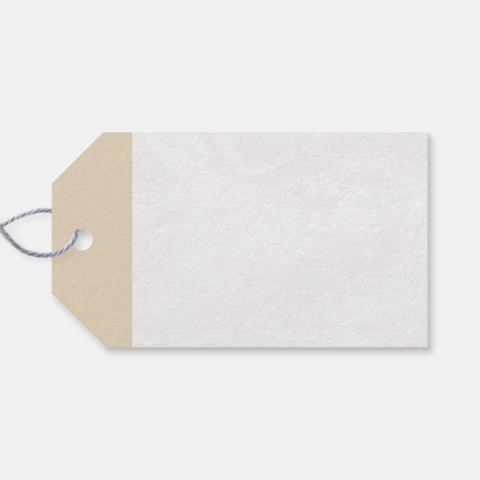 羊の贈り物ラベル / 編み物ラベル ギフトタグ (裏面横)