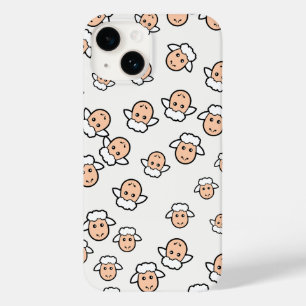 羊の顔かわいい子供へ Case-Mate iPhone 14ケース