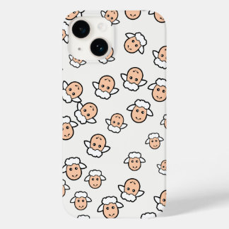 羊の顔かわいい子供へ Case-Mate iPhone 14ケース