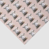 羊の顔パターンウール編み物 薄葉紙 (詳細)