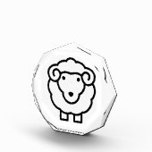 羊の飾りタイル フォトブロック (右)