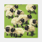 羊の餌 マグネット (正面)