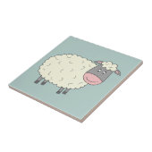 羊の鳴き声の羊の鳴き声のヒツジ タイル (側面)