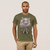 羊のTシャツ Tシャツ (正面フル)