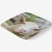 羊は舌を出す ペーパープレート (傾斜あり)