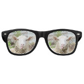 羊は舌を出す レトロサングラス (正面)