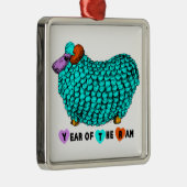 羊やヤギの年 – メタルオーナメント (右)