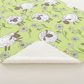 羊をホニーの露の緑にカウント シェルパブランケット (3/4)