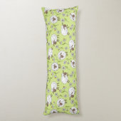 羊をホニーの露の緑にカウント ボディピロー (裏面 (縦))