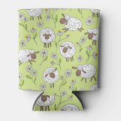 羊をホニーの露の緑にカウント 缶クーラー (正面)