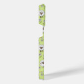 羊をホニーの露の緑にカウント iPhoneケース (右側面)