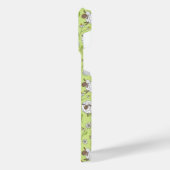 羊をホニーの露の緑にカウント iPhoneケース (左側面)