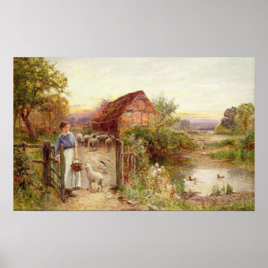 羊を家に連れて帰る ポスター (正面)