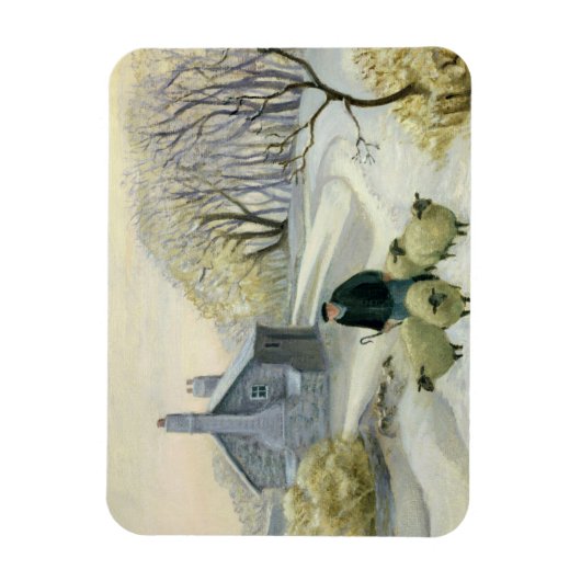 羊を導く マグネット (縦)