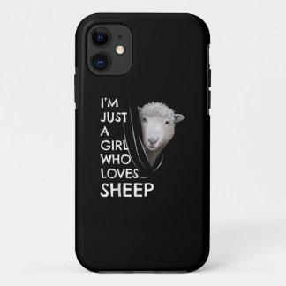 羊を愛する女の子 | Sheep Fansギフト iPhone 11 ケース