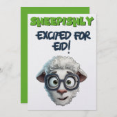 羊を数えるイード・アル・アドハ・ミーム! シーズンカード (正面/裏面)